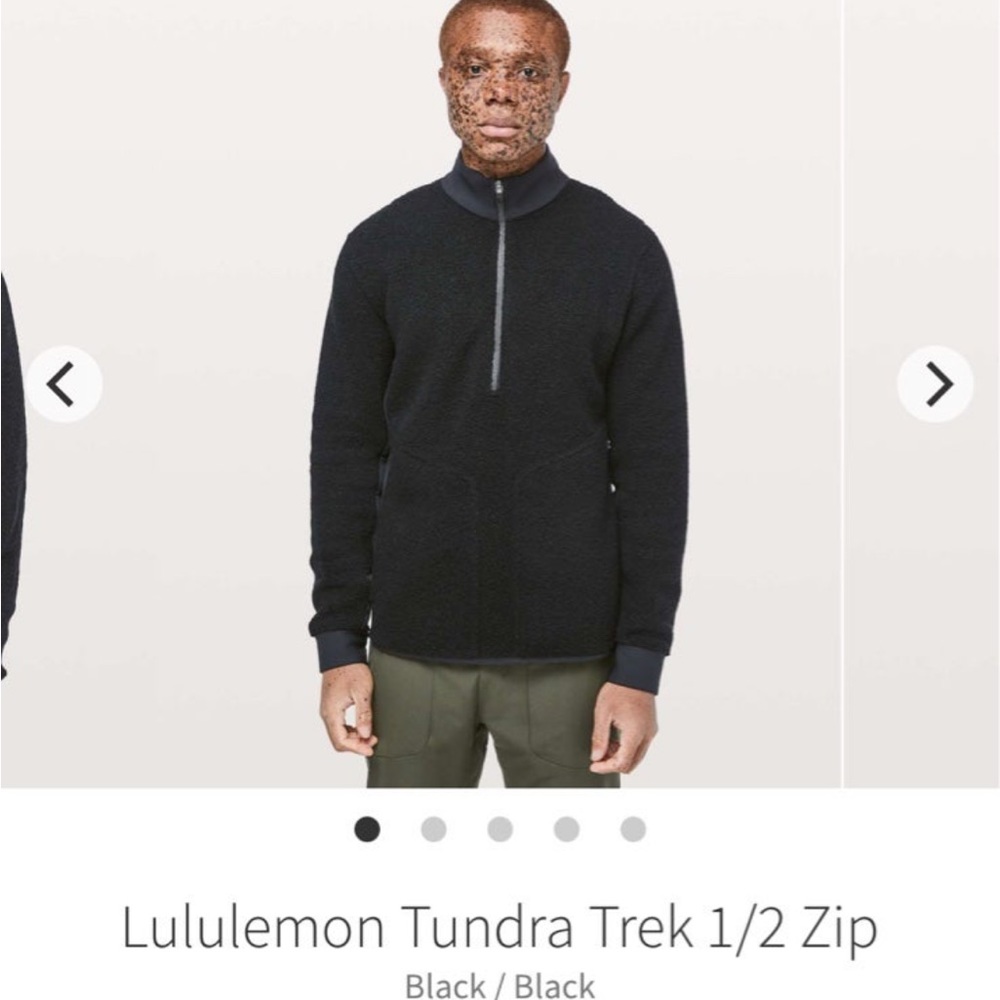 Lululemon tundra tech half zip